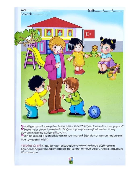 3 Yaş Sevgili Ailem Hadi Bana Katılın Okul Öncesi Kitap Şiir Çocuk - 2
