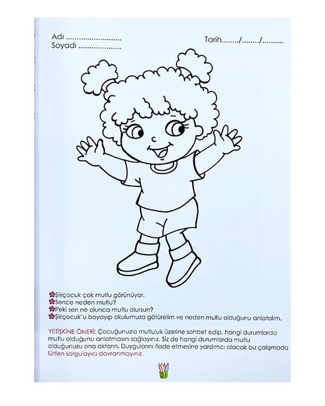 3 Yaş Sevgili Ailem Hadi Bana Katılın Okul Öncesi Kitap Şiir Çocuk - 3