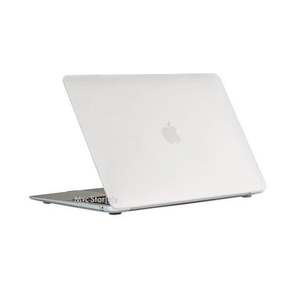 Macbook Air M1 Kılıf 13inç Mat Flu (TouchID'li M1 Air) A2337 A2179 A1932 ile Uyumlu - 2