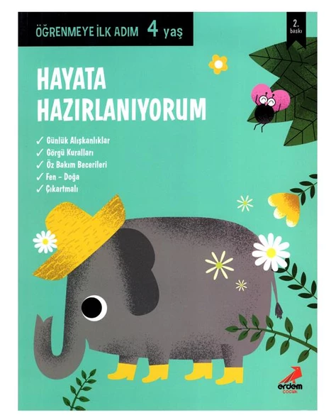 4 Yaş Hayata Hazırlanıyorum Erdem Yayınları