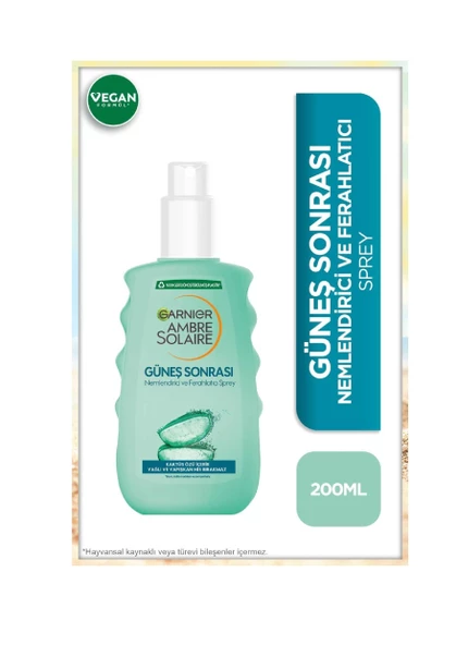 Garnier Ambre Solaire Güneş Sonrası Nemlendirici Ferahlatıcı Sprey 200ML