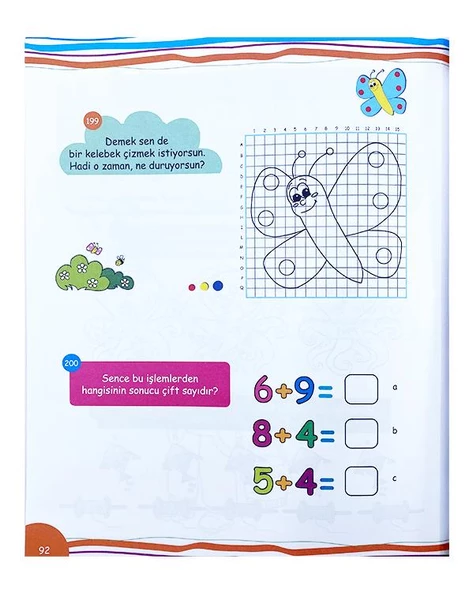 Bul Bakalım 200 Matematik Etkinlik Kitabı Yuva Yayınları - 4