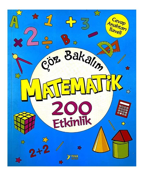 Çöz Bakalım 200 Matematik Etkinlik Kitabı Yuva Yayınları