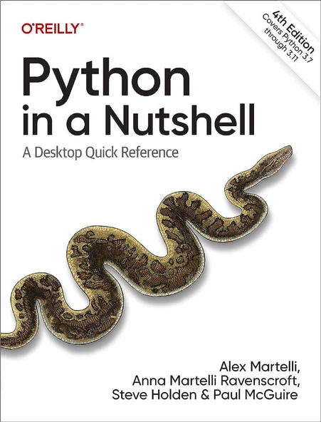 Python in a Nutshell: A Desktop Quick Reference Covers python 3.7 through 3.11 4th Edition Martelli Ravenscroft ürün görseli 1
