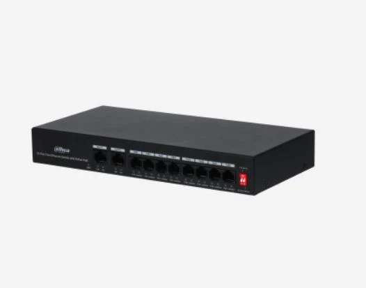 DAHUA PFS3010-8ET-65 8PORT 8XFE-2XFE 65W POE SWİTCH - 3