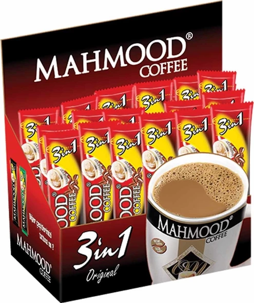 Mahmood Coffee 3'ü 1 Arada 48'li Hazır Kahve