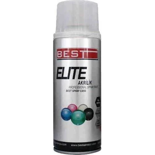 Best Elite Mat Siyah Ral 9005 Sprey Boya Fısfıs Boya 400 ml