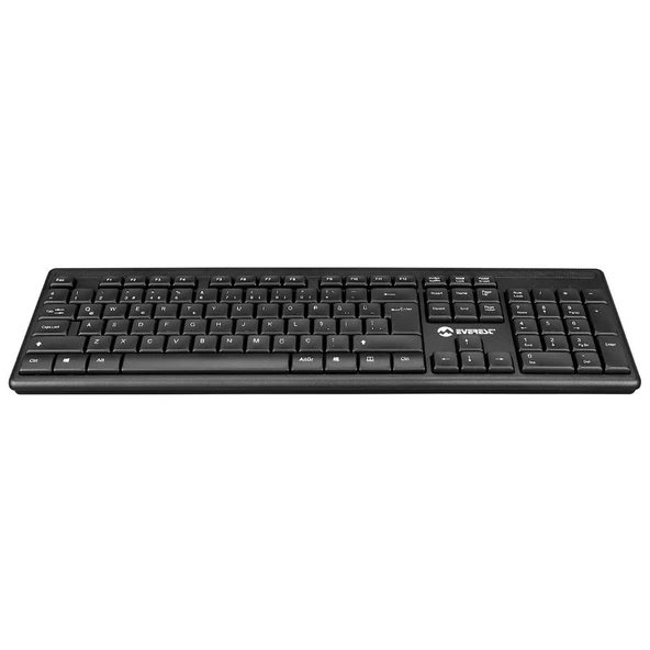 Everest KB-1002 Siyah USB Q Standart Klavye - 3