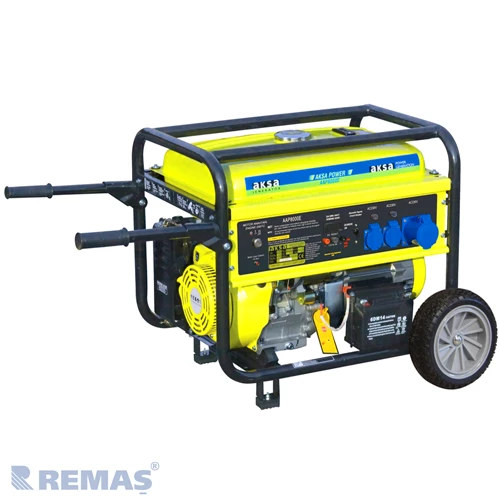 Aksa Aap 8000 E Marşlı 8 Kva Monofaze Benzinli Jeneratör - Resim 2