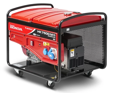Honda HK 7500 MS Marşlı 7.5 kVA Monofaze Benzinli Jeneratör - 3
