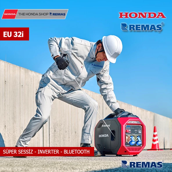 Honda Eu 32İ Inverter 3.2 Kva Bluetooth Sessiz Benzinli Jeneratör - 5