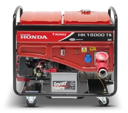 Honda HK 15000 TS Benzinli Marşlı Trifaze Jeneratör 15 kVA - Resim 2