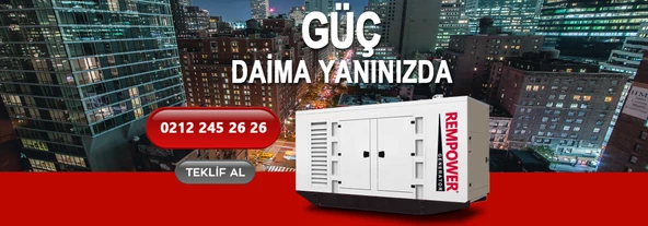 REMPOWER RDG 110 KVA OTOMATİK KABİNLİ DİZEL JENERATÖR - 8