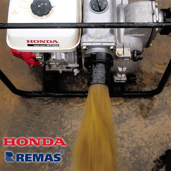Honda WT40 XK3 DE Benzinli 11 BG Bıçaklı Kirli Su Motoru - 2