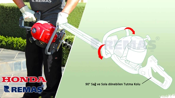 Honda HHH 25 D 60 ET Benzinli Çit Budama Makinesi - 5