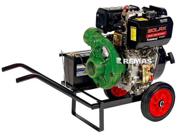Solax SDP-3YN Dizel Yüksek Basınçlı Marşlı Su Motoru 3''