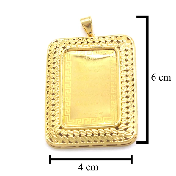 FerizZ Altın Kaplama Dualı Kolye Ucu TGR-255 - Resim 4