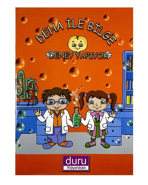 6-9 Yaş Deha İle Bilge Deney Yapıyor Kitabı Duru Yayınları