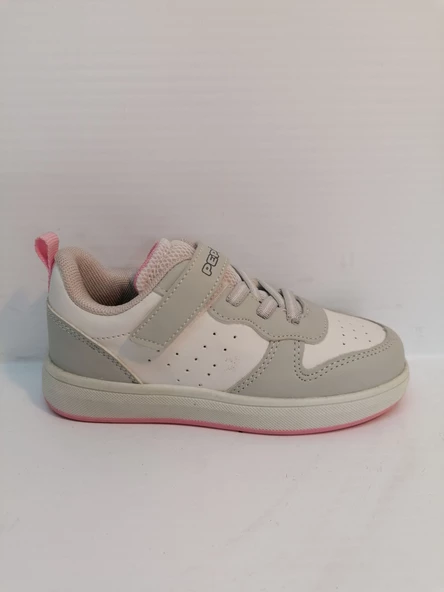 SOLMAZ PEPİNO 970 GRİ BEYAZ RENK CIRTLI ÇOCUK SPOR AYAKKABISI ürün görseli