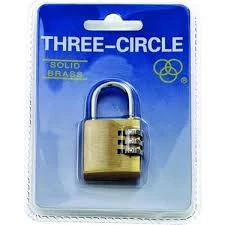 Three Cırcle 3 Basmaklı Şifreli Asma Kilit 30 Mm - 3