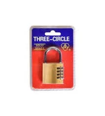 Three Cırcle 3 Basmaklı Şifreli Asma Kilit 30 Mm - 4