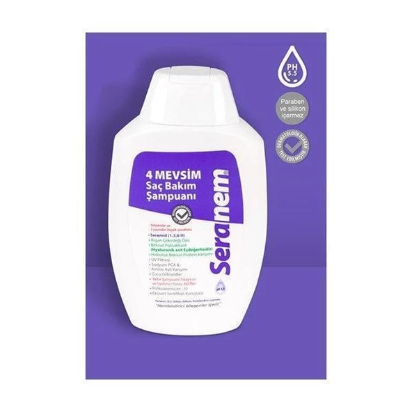 Seranem Şampuan 300 ml Nemlendirici Bakım Şampuanı - 2