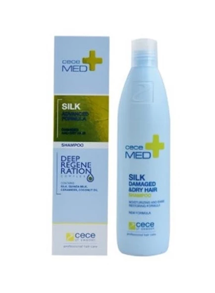 CeceMED Silk İpek Kuru Saçlar için Şampuan 300 ml