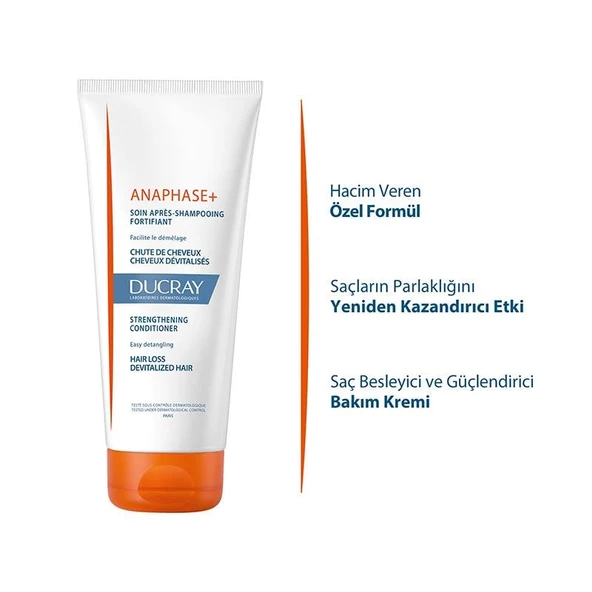 Ducray Anaphase 200 Ml Besleyici Ve Güçlendirici Saç Kremi
