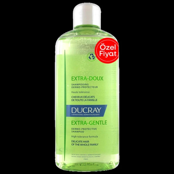 Ducray Extra Doux Sık Kullanım Şampuanı 400 ml - 4