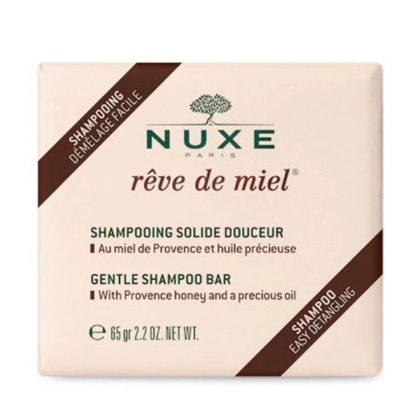 Nuxe Reve De Miel Gentle Shampoo Bar 65 gr