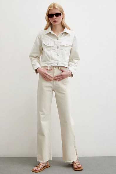 Gabardin Ceket Taş - 3