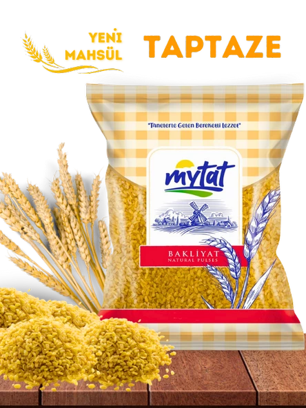 Mytat Doğal Yerli Üretim Pilavlık Bulgur 2.5 kg - 2