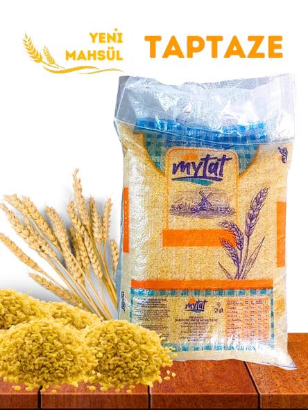 Mytat Doğal Yerli Üretim Pilavlık Bulgur 5 kg (ÇUVAL) - 2