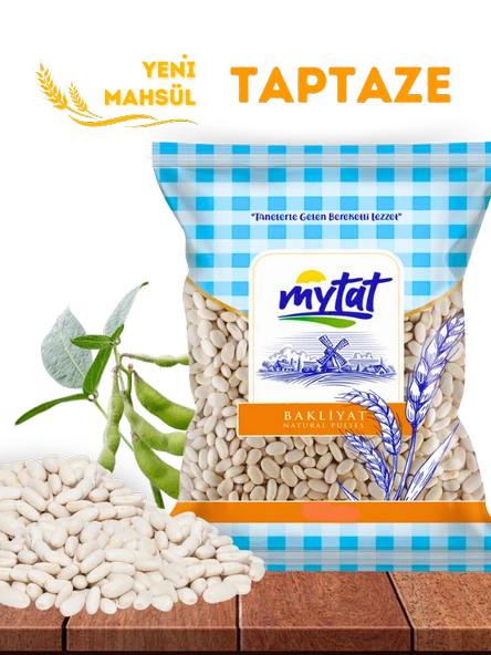 Mytat Doğal Yerli Üretim Dermason Fasulye 8.5 MM 1 kg - 2