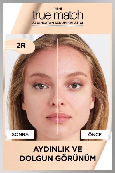 Loreal Paris True Match Aydınlatan Serum Kapatıcı - 2R 11 ml - Resim 6
