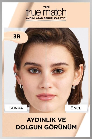 Loreal Paris True Match Aydınlatan Serum Kapatıcı - 3R 11 ml - 6
