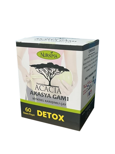 Acacia Akasya Gamı Çayı + Akasya Gamı Şurubu 2024 Detox Seti - 4