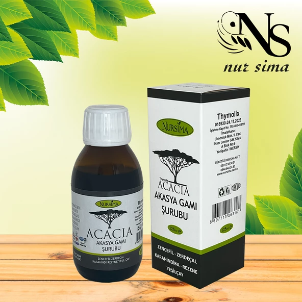 Acacia Akasya Gamı Şurubu 125 ml