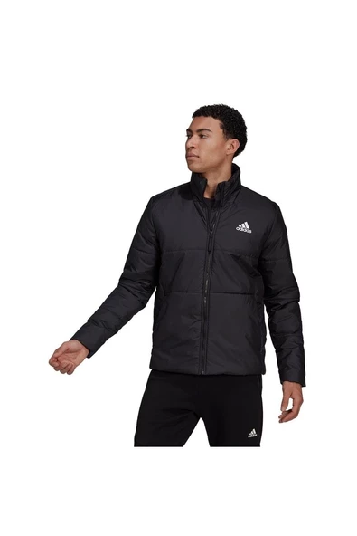 adidas Erkek  BSC 3S INS JKT Ceket HG8758 - 12