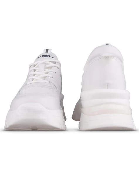 M.P. Premium 241-1663 Zi Kadın Beyaz Günlük Spor Ayakkabı - 4