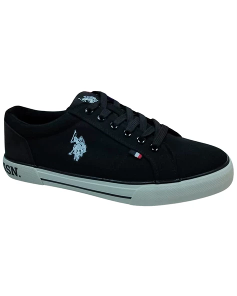U.s. Polo Assn. Teo Tex 4Fx Erkek Siyah Sneaker Ayakkabı - 2