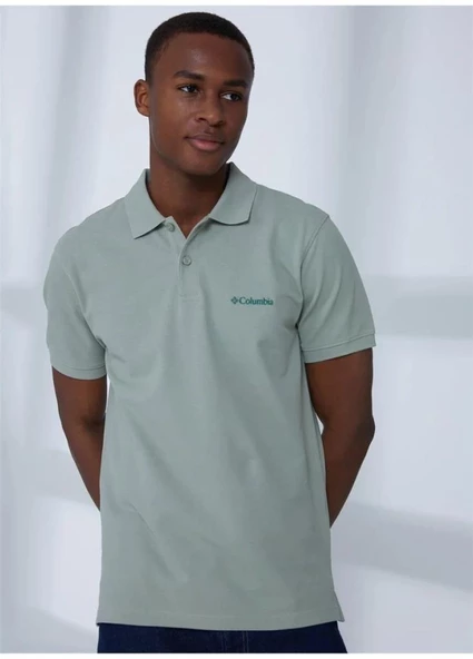 Columbia M Cascade Range Solid Polo Erkek Outdoor Tişört CS0214-348 - Resim 2