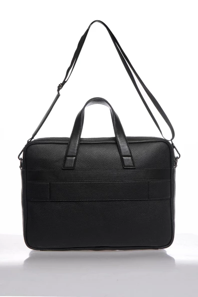 Pierre Cardin Erkek Evrak Çantası Siyah Pc001168 - Resim 3