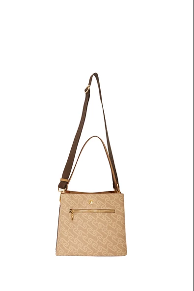 U.S. Polo Assn. Çapraz Askılı Kadın Çanta Bej Us24109 ürün görseli