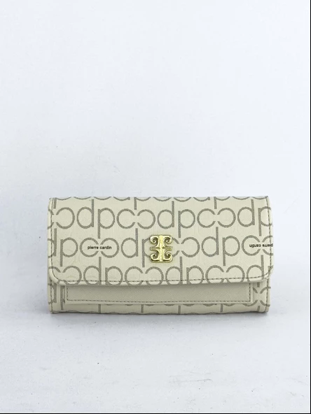 Pierre Cardin Kadın Cüzdan Bej 06pc24y603-Pmn