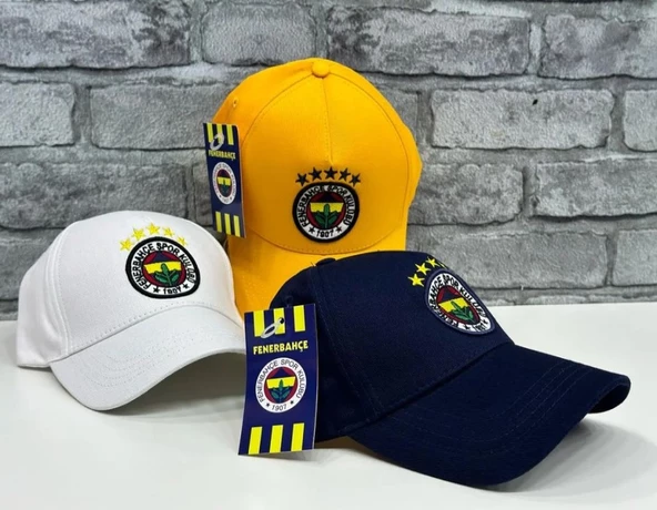 Fenerbahçe F01560 Unisex İşlemeli Yetişkin Şapka