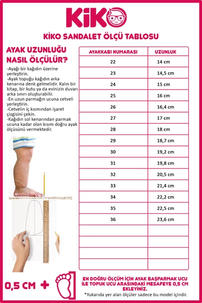 Kiko Kids Erkek Çocuk Sandalet Şb 2479-87 Lacivert - Sarı - 5