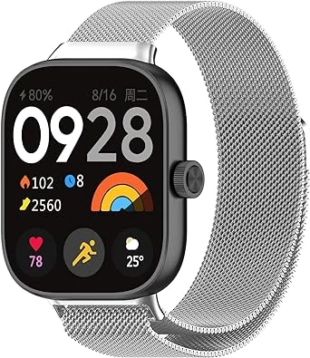 Xiaomi Redmi Watch 4/5 /Band 8 Pro /Band 9 Pro Kordon Milano Loop Metal Kordon - 7