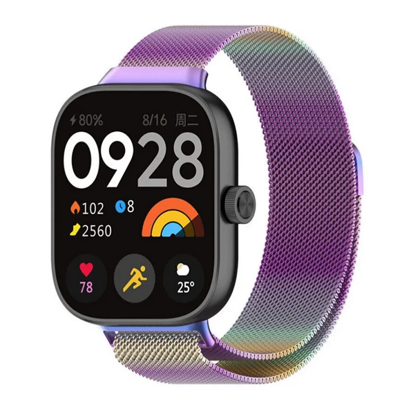 Xiaomi Redmi Watch 4/5 /Band 8 Pro /Band 9 Pro Kordon Milano Loop Metal Kordon - 8
