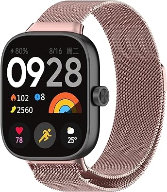 Xiaomi Redmi Watch 4/5 /Band 8 Pro /Band 9 Pro Kordon Milano Loop Metal Kordon - 6